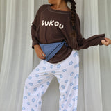 hudson pant - flower
