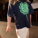 fortune flower t-shirt