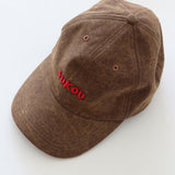 women's signature cap - brown / red