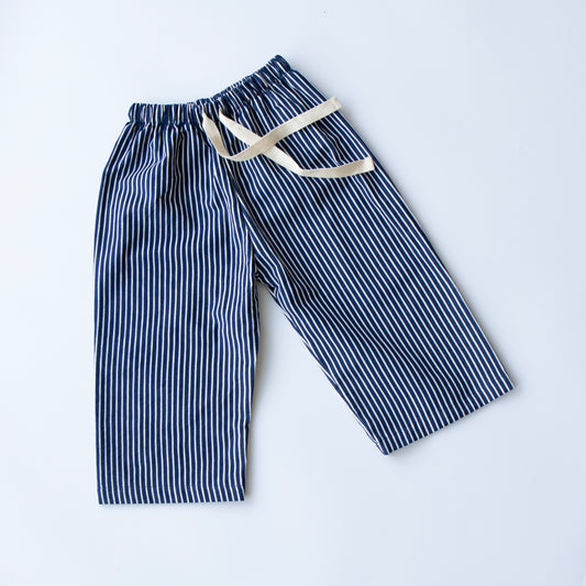 nova pants - navy stripe