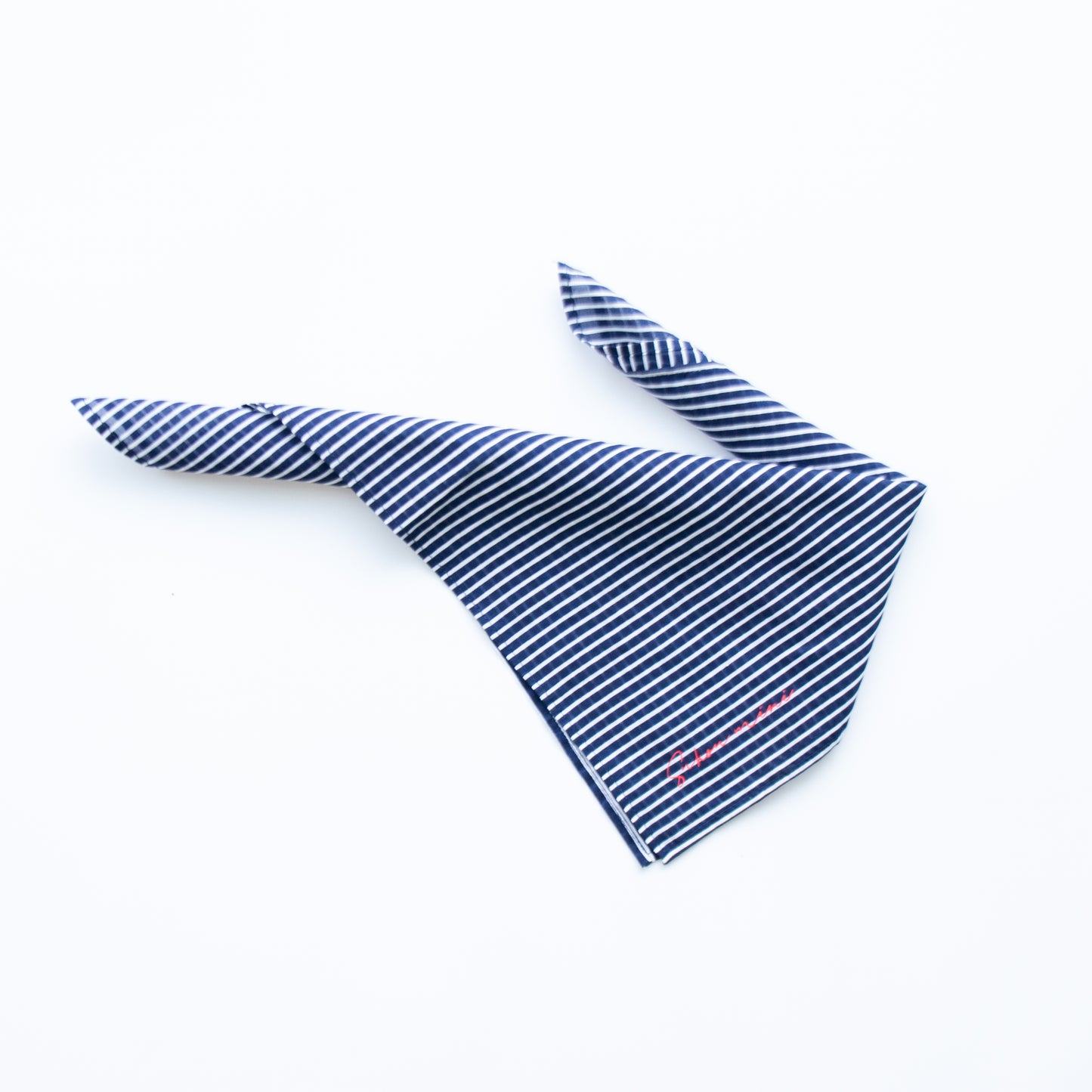 sukou bandana - navy stripe