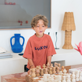 sukou signature t-shirt - rust