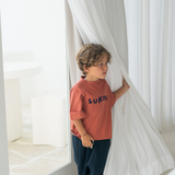 sukou signature t-shirt - rust