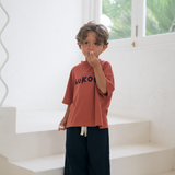 sukou signature t-shirt - rust