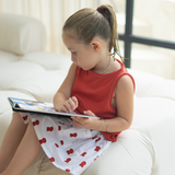 rio sukou signature singlet - tomato