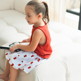 rio sukou signature singlet - tomato