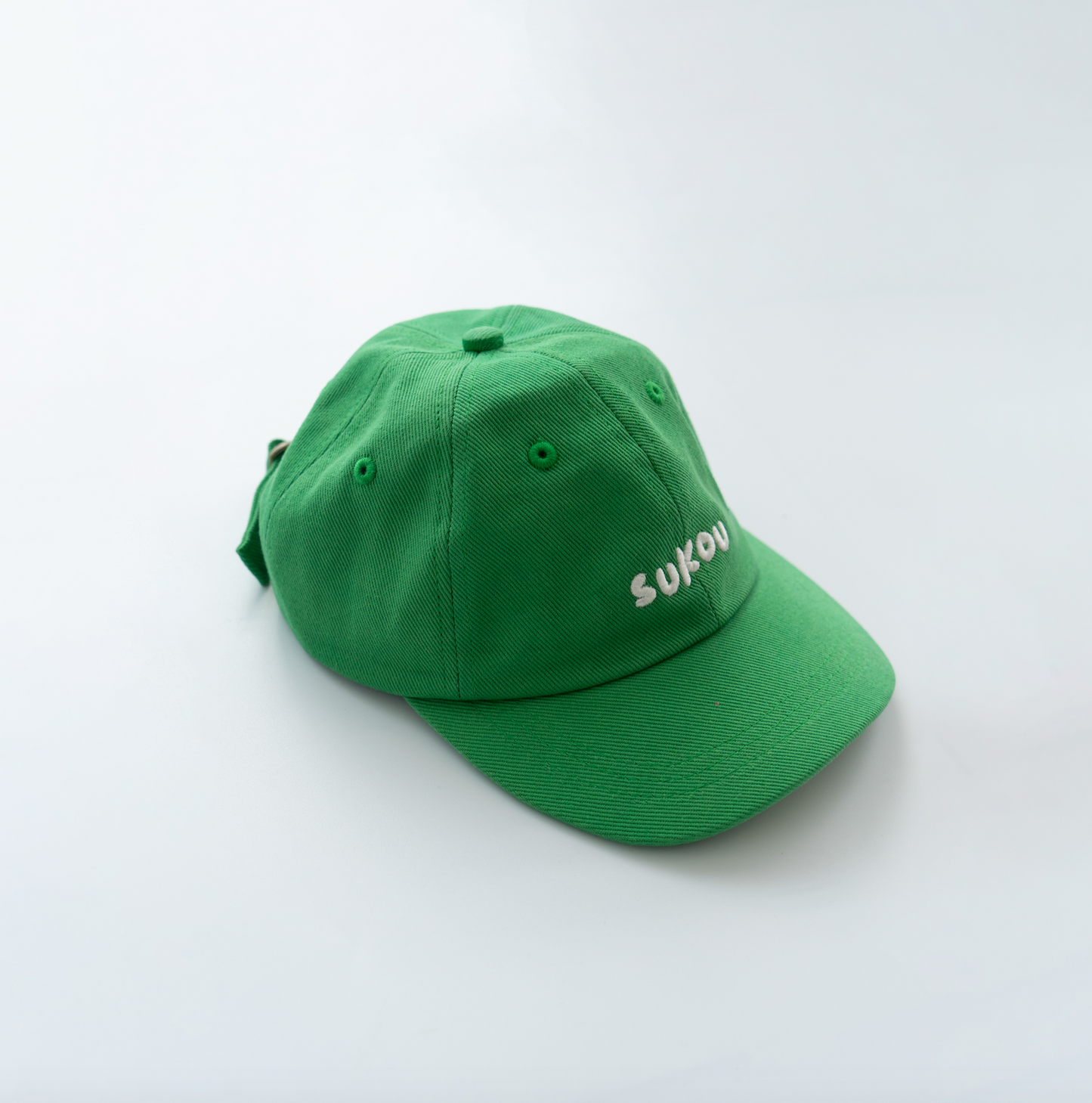 signature dad cap - green