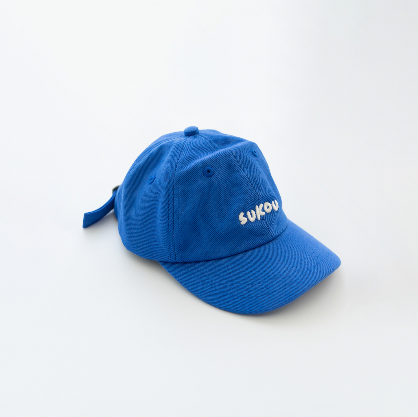 signature dad cap - blue