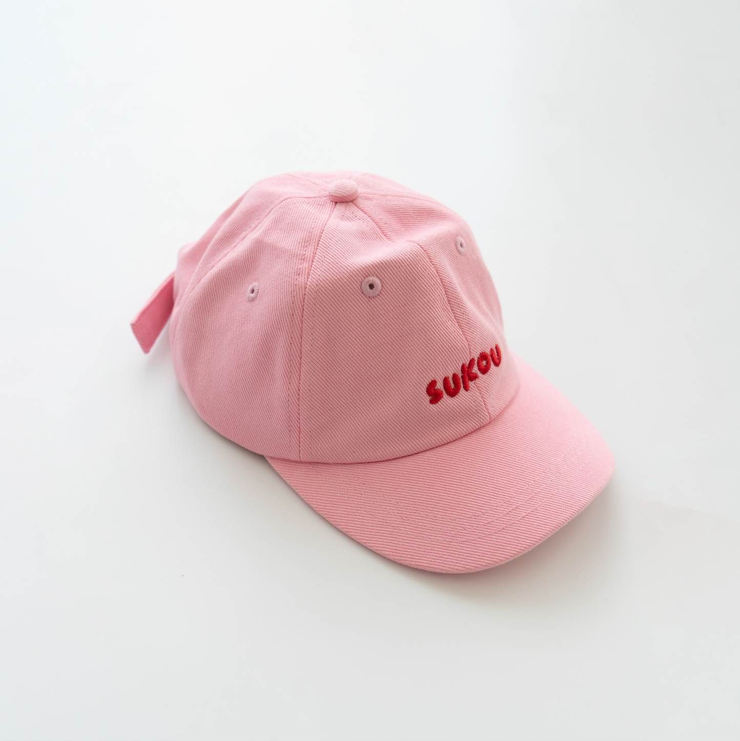 signature dad cap - pink