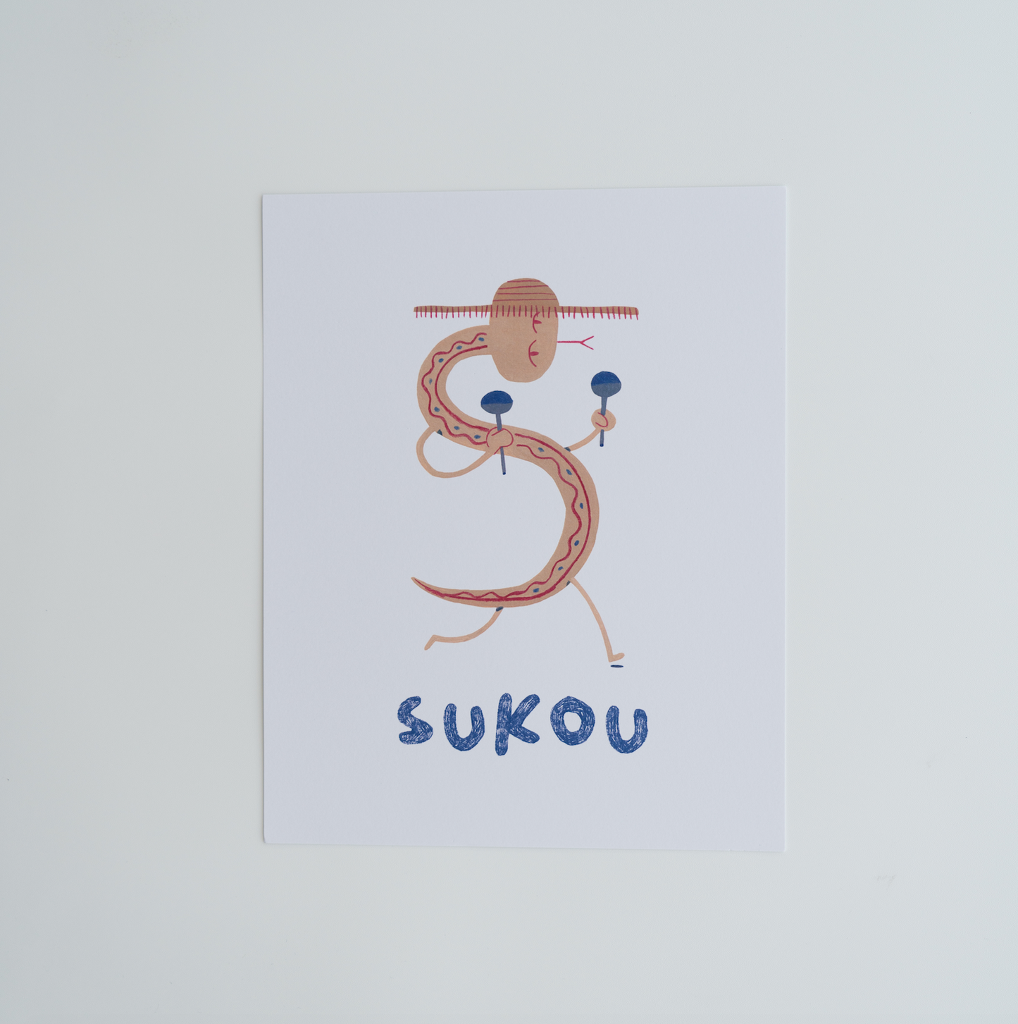 sukou artist print illustation