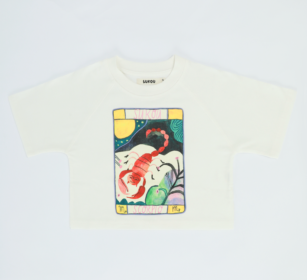 star sign kids tees - scorpio (pre order)