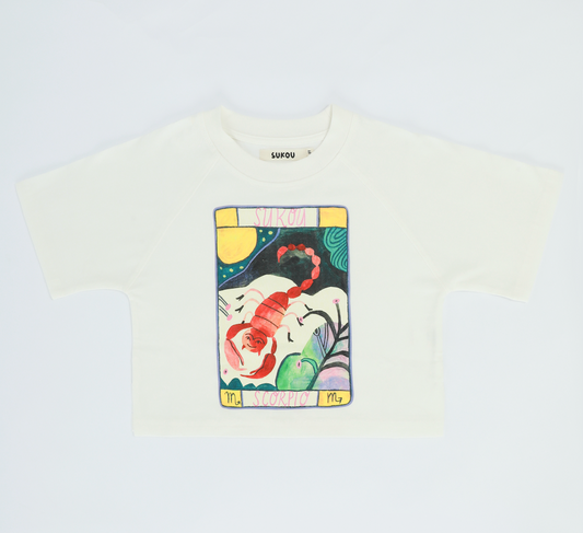 star sign kids tees - scorpio (pre order)