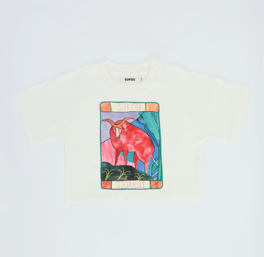 star sign kids tees - taurus (pre order)