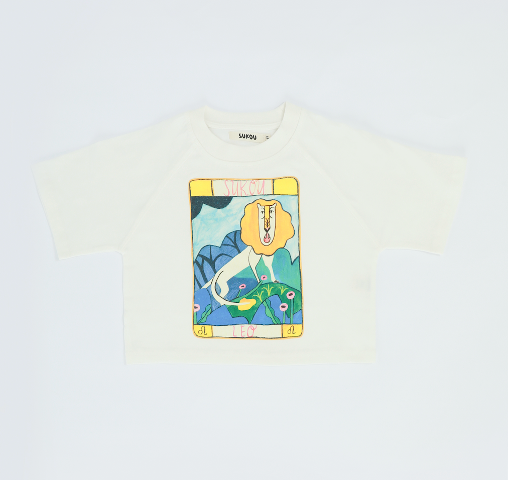 star sign kids tees - leo (pre order)