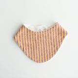 bib - purple / yellow stripe