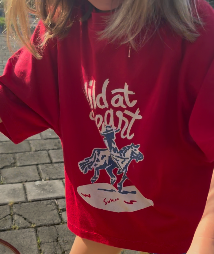 wild at heart t-shirt
