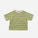 sukou lime stripe t-shirt