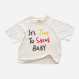 it's time to shine baby t-shirt