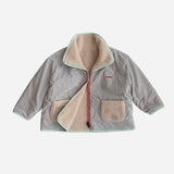 freddie reversible jacket - stripe