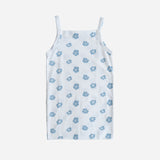 sukou rib dress - flower