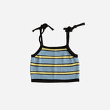 bobbie top - blue / yellow