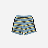 luca short - blue / yellow