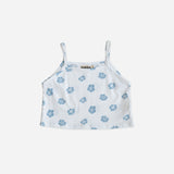 luna top - flower