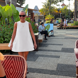 studio ziggy emma dress - white PRE ORDER