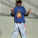 wild hearts can't be broken, darlin' t-shirt - blue