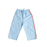 paloma pants - blue / red stripe