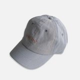 signature dad cap - light denim
