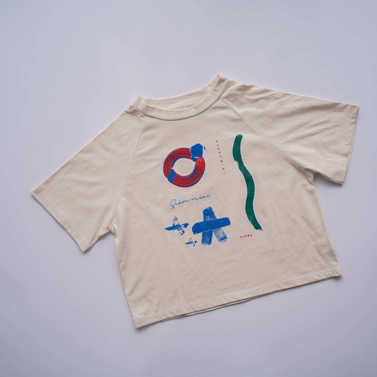 sukou signature t-shirt - red / blue / green