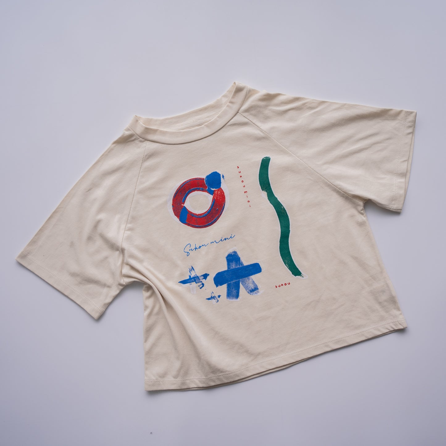 sukou signature t-shirt - red / blue / green