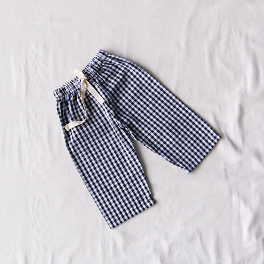 nova pants - black gingham