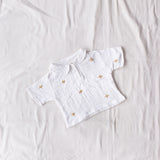 beau hand embroidered umbrella shirt