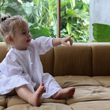 mía hand smocked dress